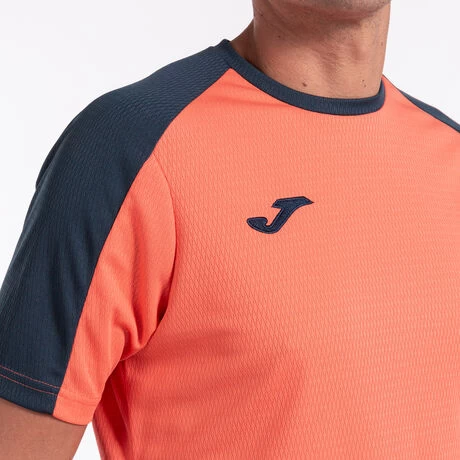 JOMA Camiseta Manga Corta Hombre Eco Championship Naranja Flúor Marino 6 JOMA Camiseta Manga Corta Hombre Eco Championship Naranja Flúor Marino - Imagen 4