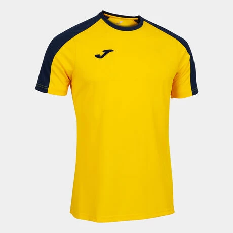 JOMA Camiseta Manga Corta Hombre Eco Championship Amarillo Marino 3 JOMA Camiseta Manga Corta Hombre Eco Championship Amarillo Marino