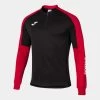 JOMA Sudadera Hombre Eco Championship Negro Rojo