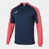 JOMA Sudadera Hombre Eco Championship Marino Naranja Flúor -Deportiva Ropa Tienda 102749.390 1
