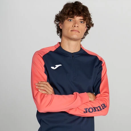 JOMA Sudadera Hombre Eco Championship Marino Naranja Flúor 4 JOMA Sudadera Hombre Eco Championship Marino Naranja Flúor - Imagen 2
