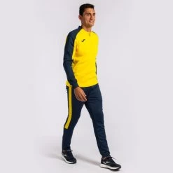 JOMA Sudadera Hombre Eco Championship Amarillo Marino -Deportiva Ropa Tienda 102749.903 6