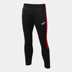 JOMA Pantalón Largo Hombre Eco Championship Negro Rojo