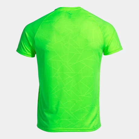 JOMA Camiseta Manga Corta Hombre Elite IX Verde Flúor 4 JOMA Camiseta Manga Corta Hombre Elite IX Verde Flúor - Imagen 2