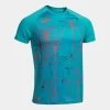JOMA Camiseta Manga Corta Hombre Elite IX Turquesa