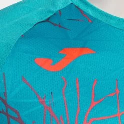 JOMA Camiseta Manga Corta Hombre Elite IX Turquesa -Deportiva Ropa Tienda 102755.725 7