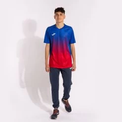 JOMA Camiseta Manga Corta Hombre Tiger IV Rojo Royal -Deportiva Ropa Tienda 102764.607 6