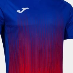 JOMA Camiseta Manga Corta Hombre Tiger IV Rojo Royal -Deportiva Ropa Tienda 102764.607 8