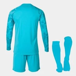 JOMA Set Hombre Zamora VII Turquesa Flúor -Deportiva Ropa Tienda 102789.010 11