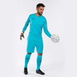 JOMA Set Hombre Zamora VII Turquesa Flúor -Deportiva Ropa Tienda 102789.010 6