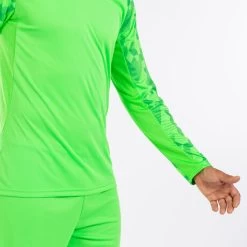 JOMA Set Hombre Zamora VII Verde Flúor -Deportiva Ropa Tienda 102789.020 4