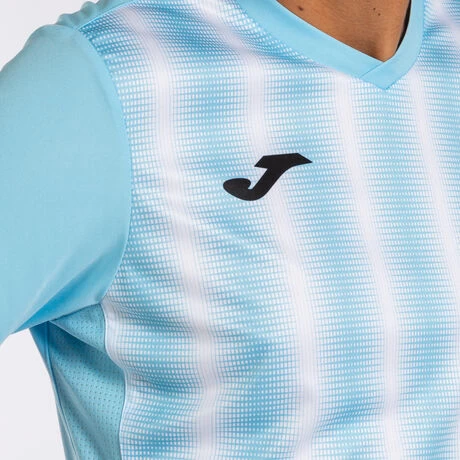 JOMA Camiseta Manga Corta Hombre Inter II Celeste Blanco 6 JOMA Camiseta Manga Corta Hombre Inter II Celeste Blanco - Imagen 4