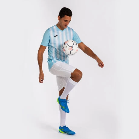 JOMA Camiseta Manga Corta Hombre Inter II Celeste Blanco 9 JOMA Camiseta Manga Corta Hombre Inter II Celeste Blanco - Imagen 7