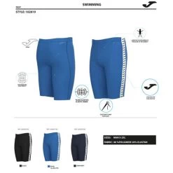 JOMA Bañador Bermuda Hombre Splash Royal -Deportiva Ropa Tienda 102819.702 11