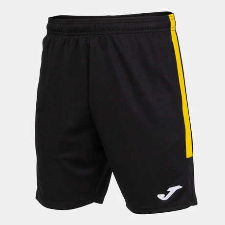 JOMA Bermuda Hombre Eco Championship Negro Amarillo 3 JOMA Bermuda Hombre Eco Championship Negro Amarillo