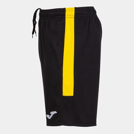 JOMA Bermuda Hombre Eco Championship Negro Amarillo 5 JOMA Bermuda Hombre Eco Championship Negro Amarillo - Imagen 3