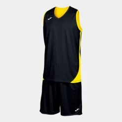 JOMA Set Unisex Kansas Amarillo Negro 7 JOMA Set Unisex Kansas Amarillo Negro -Deportiva Ropa Tienda 102851.901 3