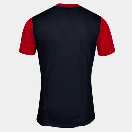 JOMA Camiseta Manga Corta Hombre Hispa IV Negro Rojo 4 JOMA Camiseta Manga Corta Hombre Hispa IV Negro Rojo - Imagen 2