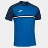 JOMA Camiseta Manga Corta Hombre Hispa IV Royal Marino -Deportiva Ropa Tienda 102852.703 1