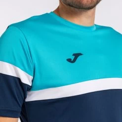 JOMA Set Hombre Danubio Marino Turquesa Flúor -Deportiva Ropa Tienda 102857.342 4