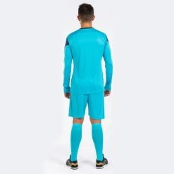 JOMA Set Hombre Phoenix GK Turquesa Flúor Marino -Deportiva Ropa Tienda 102858.013 4