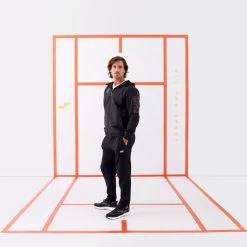 JOMA Chaqueta Ligera Hombre Urban Street Negro -Deportiva Ropa Tienda 102893.100 2