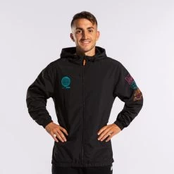 JOMA Chaqueta Ligera Hombre Urban Street Negro -Deportiva Ropa Tienda 102893.100 6