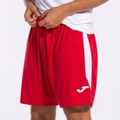 JOMA Short Hombre Glasgow Rojo Blanco -Deportiva Ropa Tienda 102975.602 13