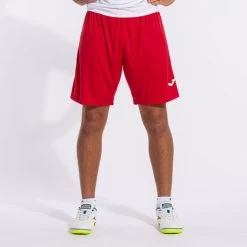 JOMA Short Hombre Glasgow Rojo Blanco -Deportiva Ropa Tienda 102975.602 9