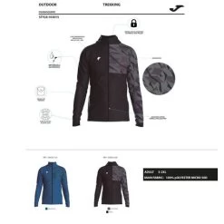 JOMA Chubasquero Hombre Explorer Azul -Deportiva Ropa Tienda 103015.713 5