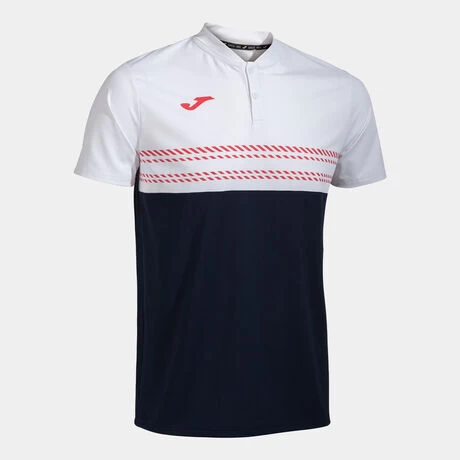 JOMA Polo Manga Corta Hombre Smash Marino Blanco Rojo 3 JOMA Polo Manga Corta Hombre Smash Marino Blanco Rojo