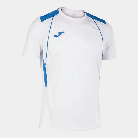 JOMA Camiseta Manga Corta Hombre Championship VII Blanco Royal 3 JOMA Camiseta Manga Corta Hombre Championship VII Blanco Royal