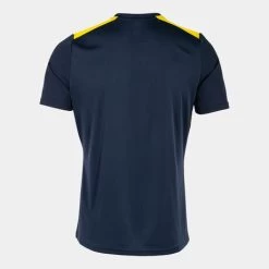 JOMA Camiseta Manga Corta Hombre Championship VII Marino Amarillo -Deportiva Ropa Tienda 103081.339 2