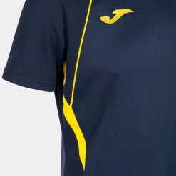 JOMA Camiseta Manga Corta Hombre Championship VII Marino Amarillo -Deportiva Ropa Tienda 103081.339 4