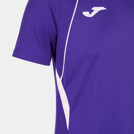 JOMA Camiseta Manga Corta Hombre Championship VII Morado Blanco 6 JOMA Camiseta Manga Corta Hombre Championship VII Morado Blanco - Imagen 4