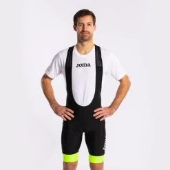 JOMA Culotte Hombre Crono Negro Amarillo Flúor -Deportiva Ropa Tienda 103096.121 10