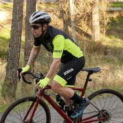 JOMA Culotte Hombre Crono Negro Amarillo Flúor -Deportiva Ropa Tienda 103096.121 13