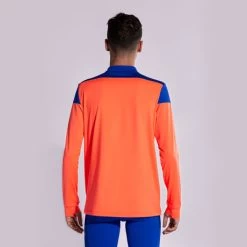 JOMA Sudadera Hombre Elite X Coral Flúor Royal -Deportiva Ropa Tienda 103100.047 6