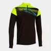 JOMA Sudadera Hombre Elite X Negro Amarillo Flúor -Deportiva Ropa Tienda 103100.121 1