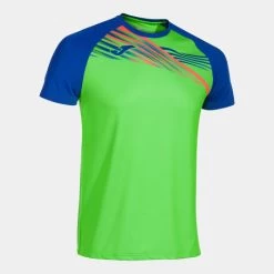 JOMA Camiseta Manga Corta Hombre Elite X Verde Flúor Royal