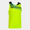 JOMA Camiseta Sin Mangas Hombre Elite X Amarillo Flúor Negro -Deportiva Ropa Tienda 103102.061 1
