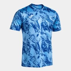 JOMA Camiseta Manga Corta Hombre Lion Celeste Azul