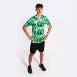 JOMA Camiseta Manga Corta Hombre Lion Verde Negro -Deportiva Ropa Tienda 103155.401 6