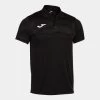 JOMA Polo Manga Corta Hombre Montreal Negro -Deportiva Ropa Tienda 103210.100 1