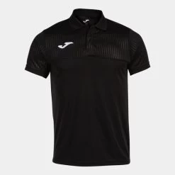 JOMA Polo Manga Corta Hombre Montreal Negro -Deportiva Ropa Tienda 103210.100 4