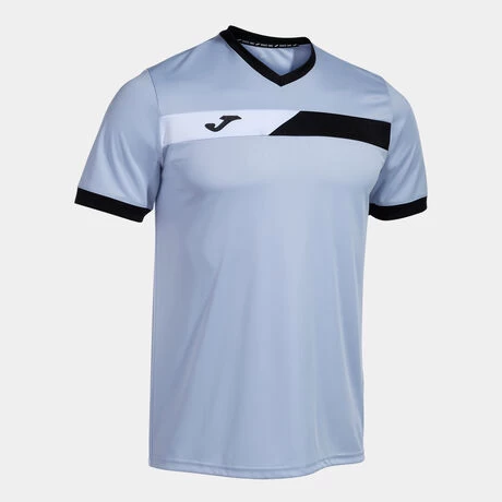 JOMA Camiseta Manga Corta Hombre Court Celeste Marino Blanco 3 JOMA Camiseta Manga Corta Hombre Court Celeste Marino Blanco