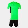 JOMA Set Hombre Danubio II Verde Flúor Negro Blanco