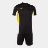JOMA Set Hombre Danubio II Negro Amarillo Blanco -Deportiva Ropa Tienda 103213.109 1