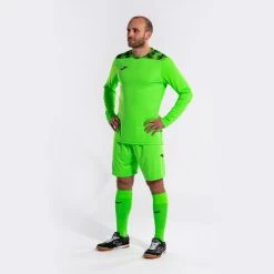 JOMA Set Hombre Zamora VIII Verde Flúor -Deportiva Ropa Tienda 103242.020 4