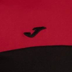 JOMA Camiseta Manga Corta Hombre Crew V Negro Rojo -Deportiva Ropa Tienda 103296.106 3